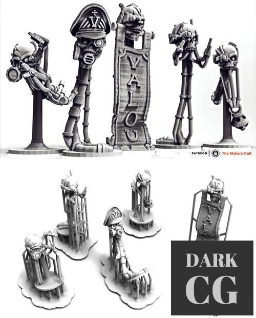 Skull Bots – 3D Print