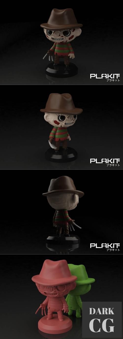 PlaKit Freddy Krueger – 3D Print