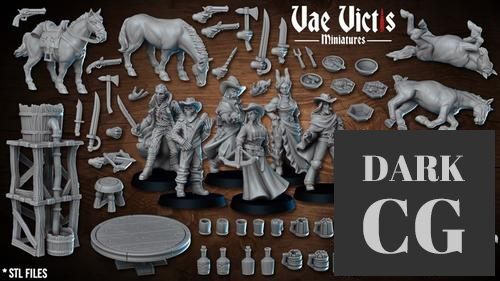 Vae Victis Miniatures - Western Fantasy April 2021 – 3D Print