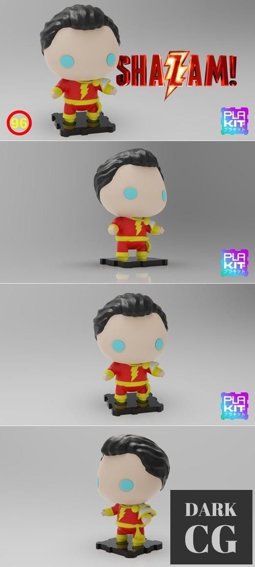 PlaKit DC Shazam – 3D Print
