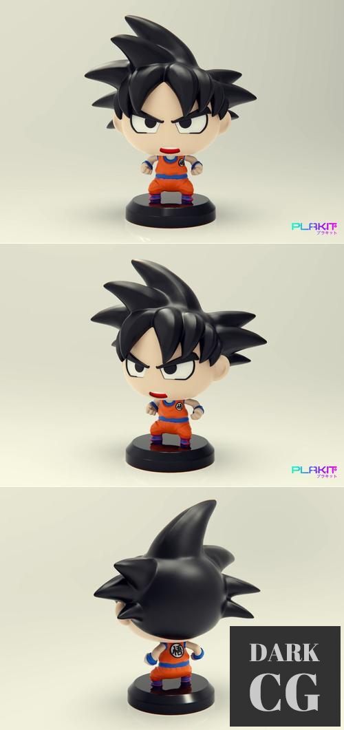 PlaKit DBZ Goku – 3D Print