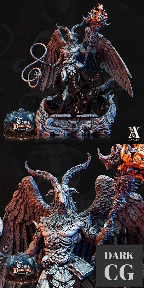 Adramal - Seneschal of Orcus – 3D Print