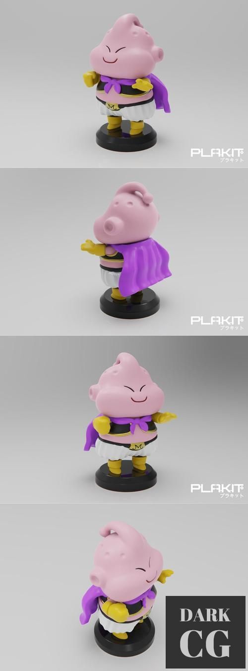 PlaKit DBZ Majin Buu – 3D Print
