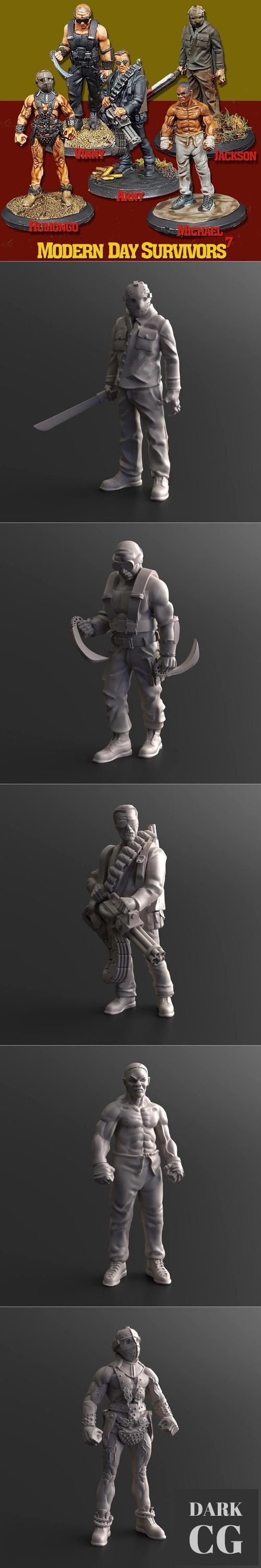 Modern Day Survivors Series 07 – 3D Print