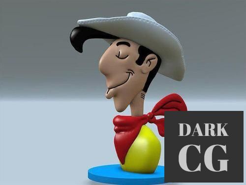 lucky luke – 3D Print