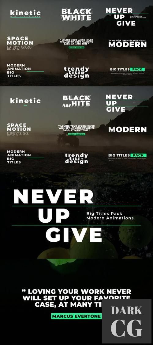 Big Titles | After Effects 37142735