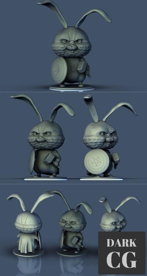 Super rabbit – 3D Print