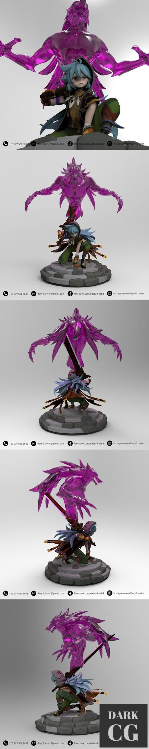 Razor - Genshin Impact – 3D Print