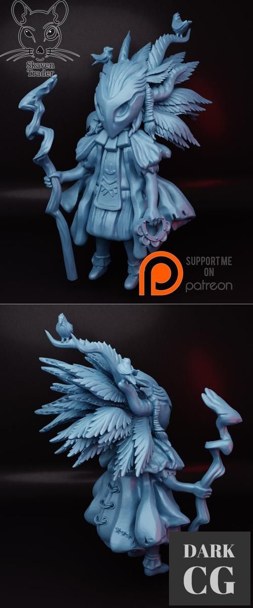 Eva Druid – 3D Print