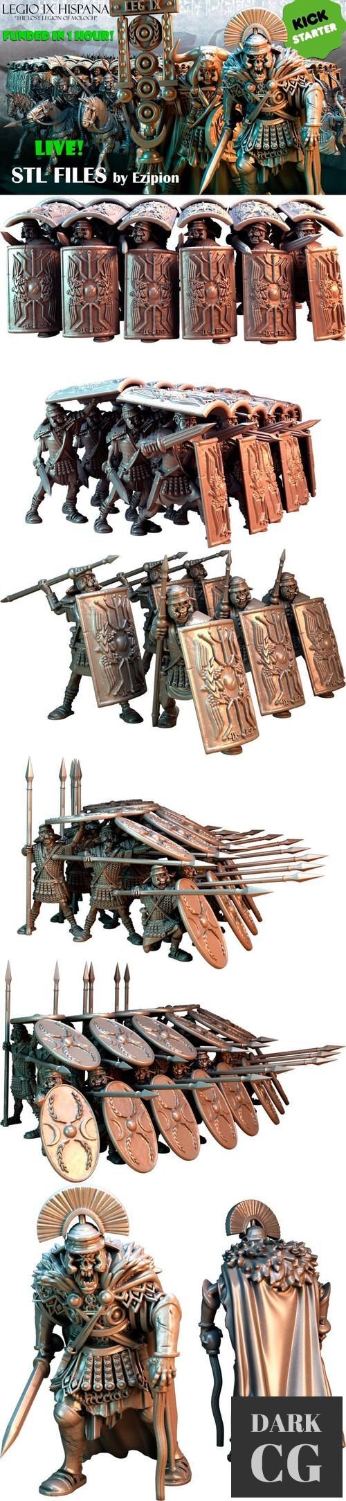 LEGIO IX HISPANA - Lost Legion of Moloch – 3D Print