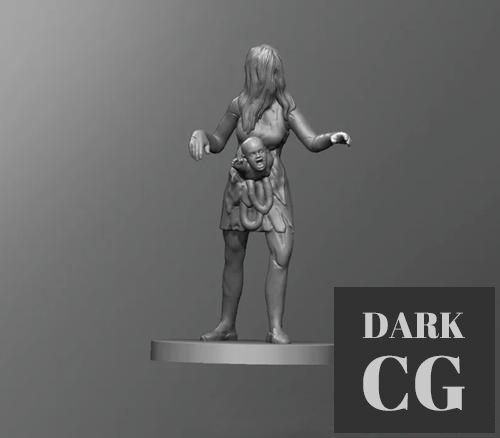 Zombie Mother – 3D Print