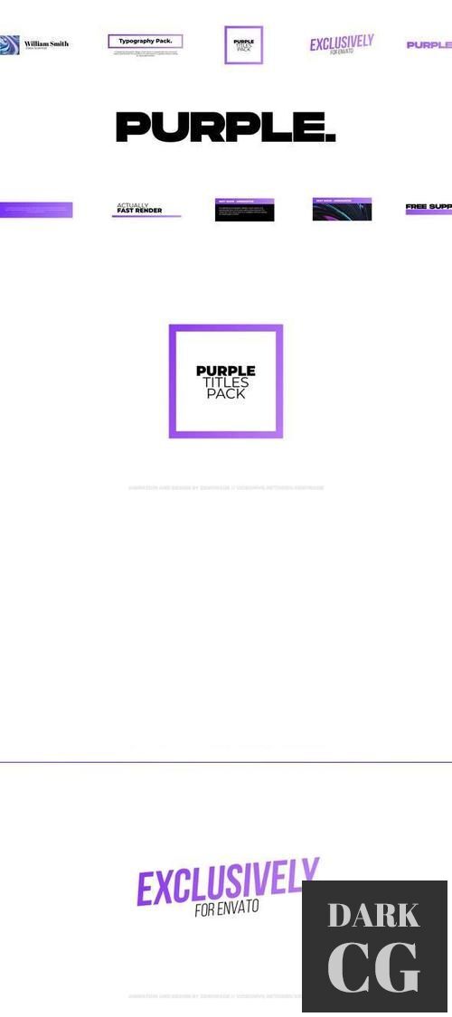 Purple. - Titles Pack 37189465