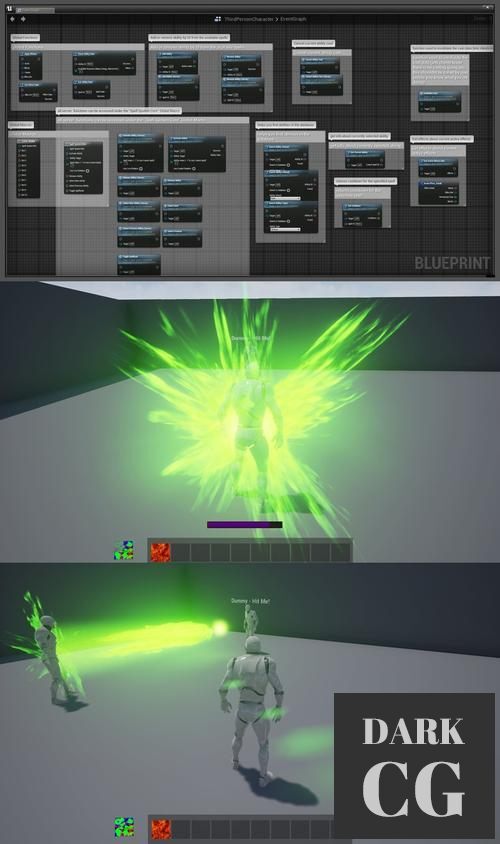 Unreal Engine – Spell Cast System