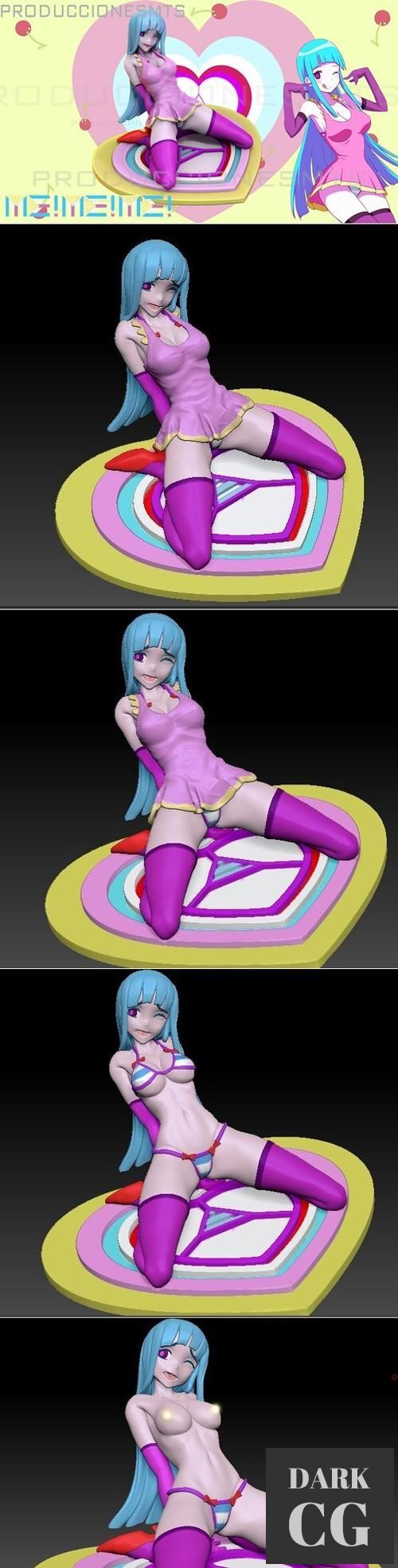 Girl from MEMEME – 3D Print