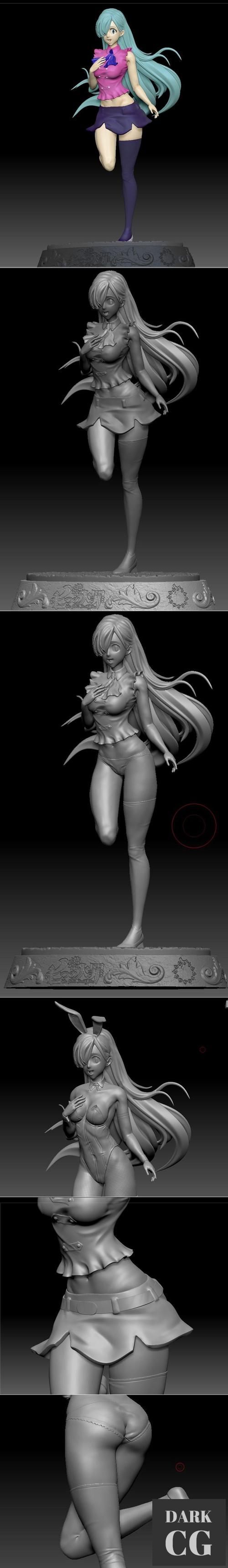 Elizabeth Liones (Seven Deadly Sins) – 3D Print