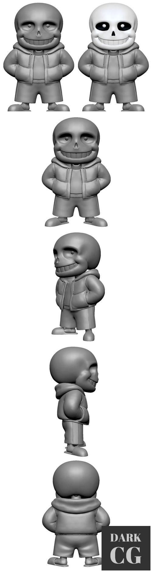 Sans from Undertale – 3D Print