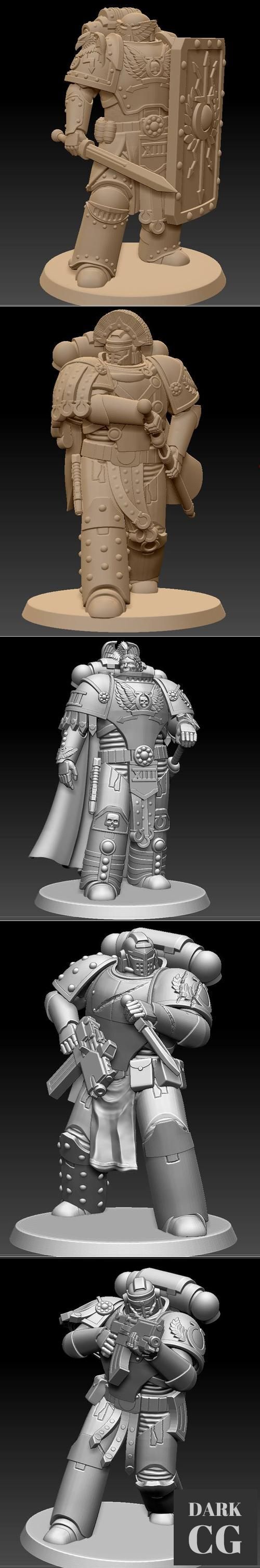 Legio Truescale - Omegamarines – 3D Print