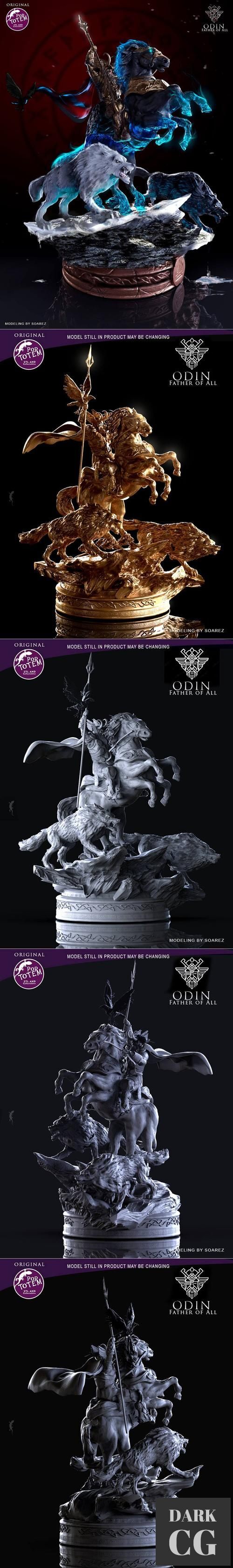Odin Father of All – 3D Print