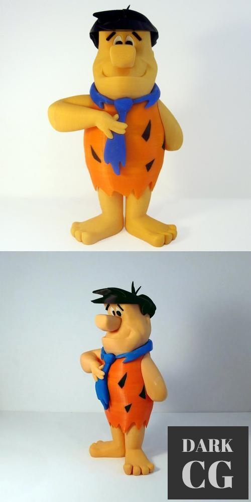 Fred Flintstone – 3D Print