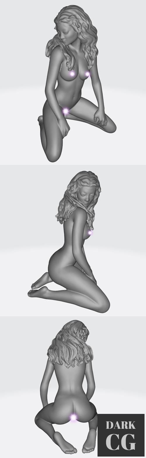 Beautiful girl Temptation – 3D Print