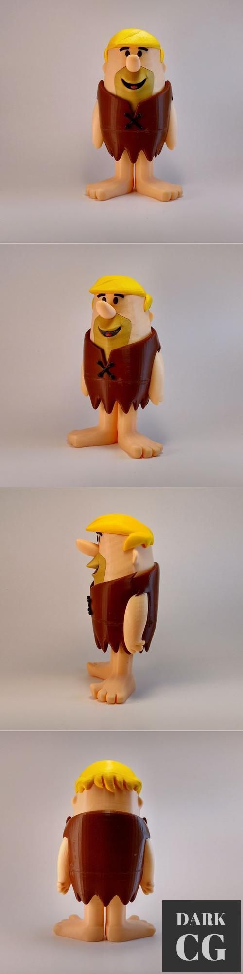 Barney Rubble – 3D Print