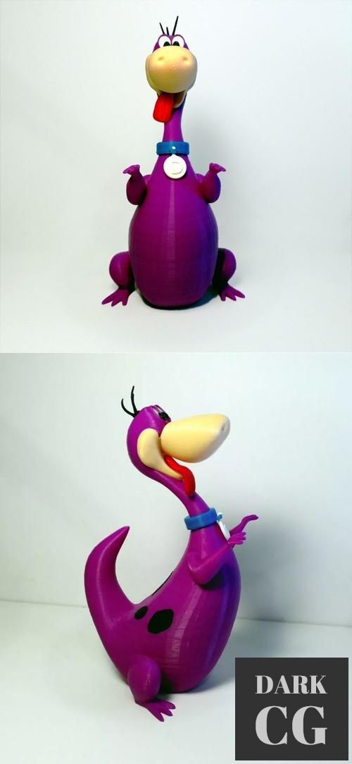 Dino Flintstone – 3D Print
