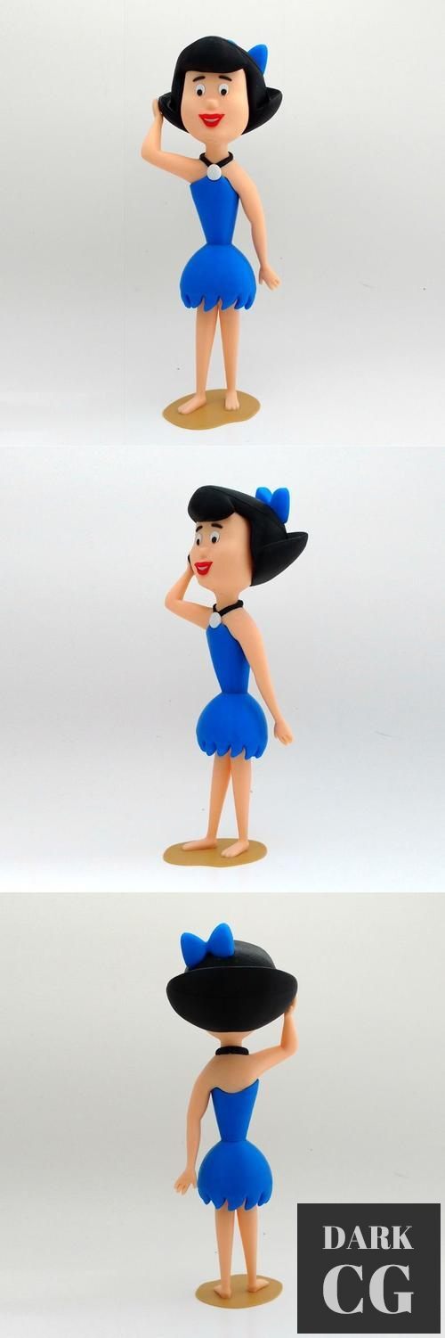 Betty Rubble – 3D Print