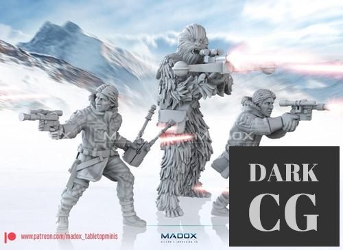 Winter nerf herder and walking carpet – 3D Print