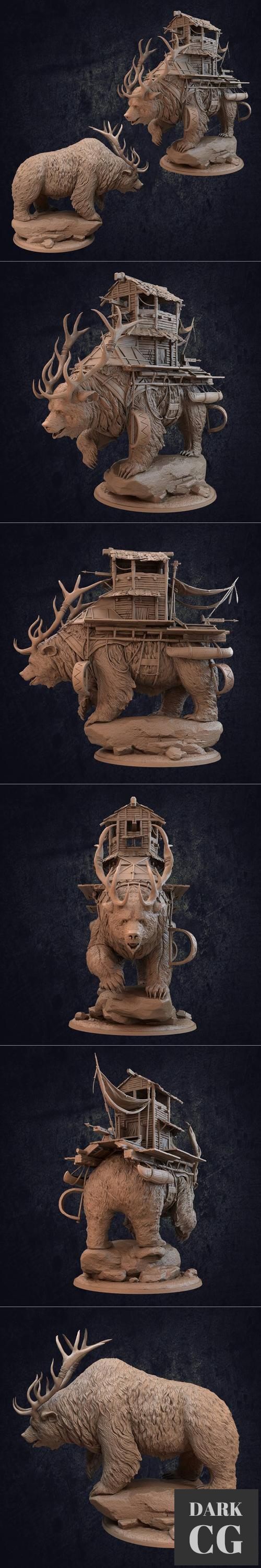 Ursalioth Giant Bear – 3D Print