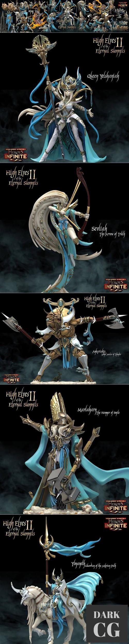 Heroes Infinite - High Elves of the Eternal Summits II April 2022 – 3D Print