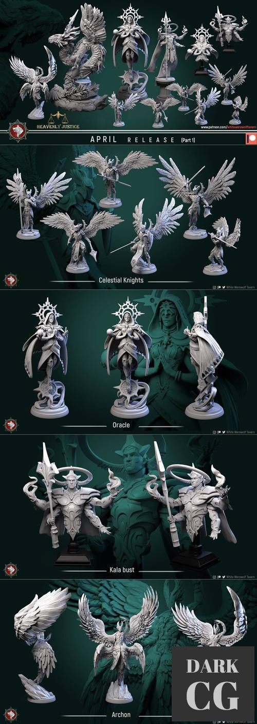 White Werewolf Tavern - Heavenly Justice Part 1 April 2022 – 3D Print