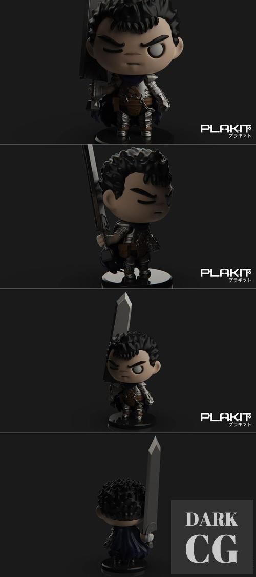 PlaKit Berserk Guts – 3D Print
