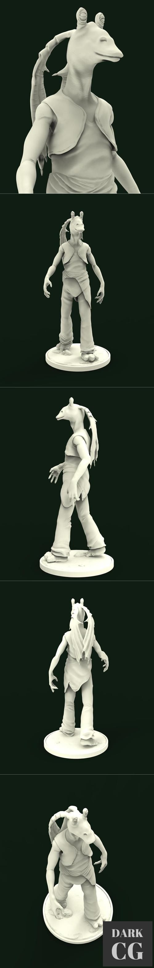 Jar Jar Binks Star Wars – 3D Print