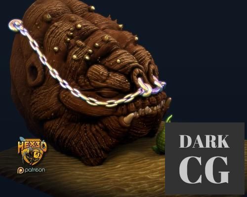 Grancor Sleeping – 3D Print