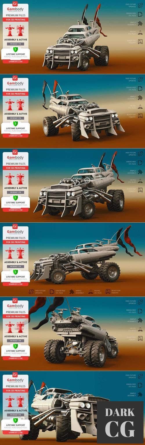 Gigahorse – 3D Print