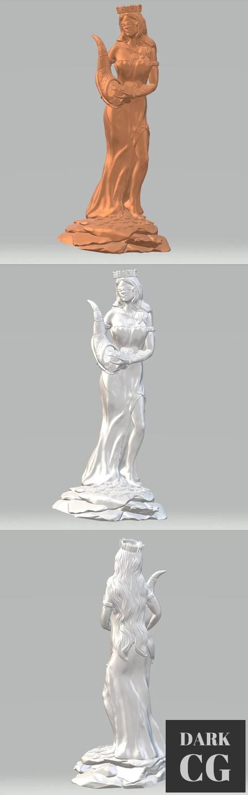 Diosa de la Fortuna – 3D Print