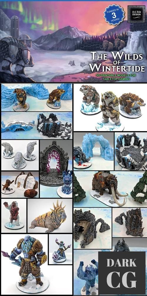 EC3D Designs - Wilds of Wintertide – 3D Print