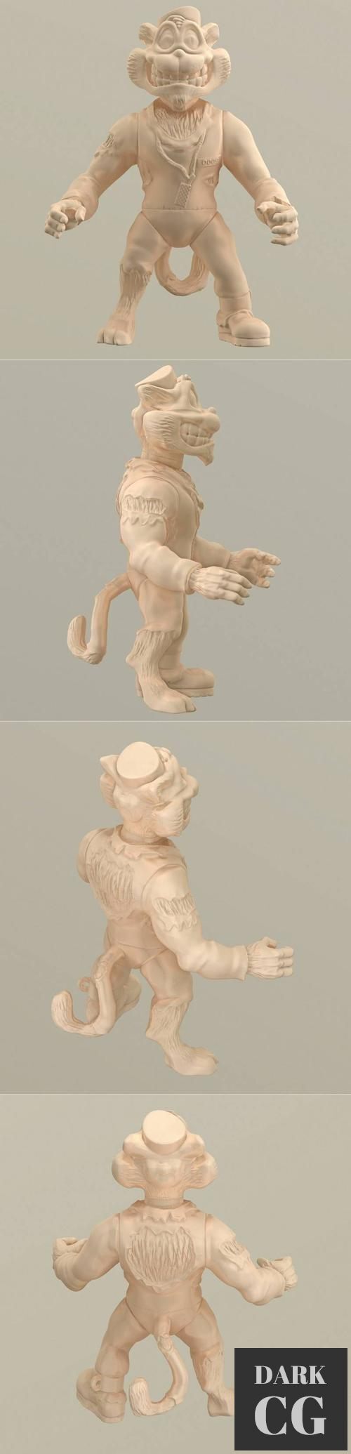 Scratch the Cat TMNT – 3D Print