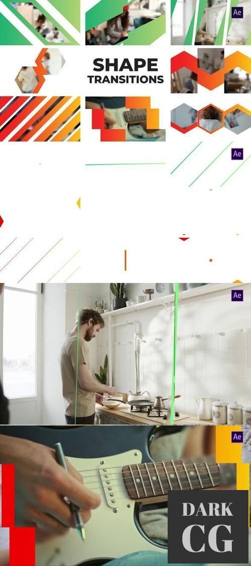 Corporate Shape Transitions | After Effects 37259909