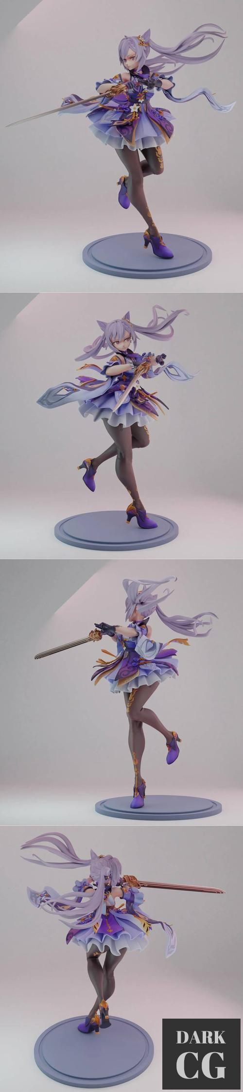 Genshin Impact Keqing – 3D Print