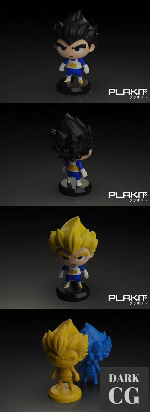 PlaKit DBZ VEGETA – 3D Print