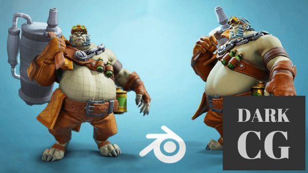 Create a commercial 3D Game Character in Blender full course