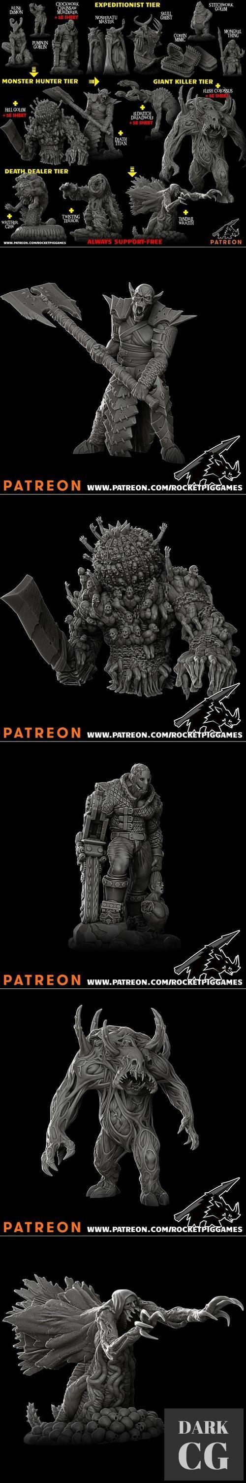 Rocket Pig Games October 2020 – 3D Print
