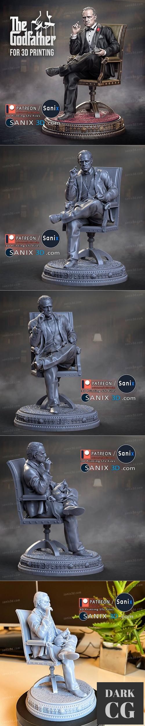 The Godfather (Marlon Brando) – 3D Print