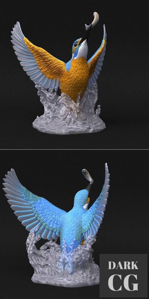 Kingfisher (MMU) Three Versions – 3D Print
