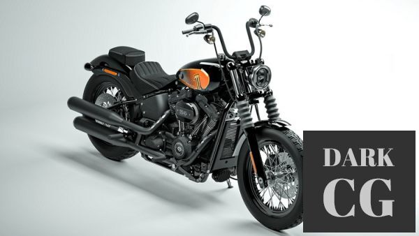 Motorcycle Modeling and Rendering with Cinema 4D and V-Ray 5