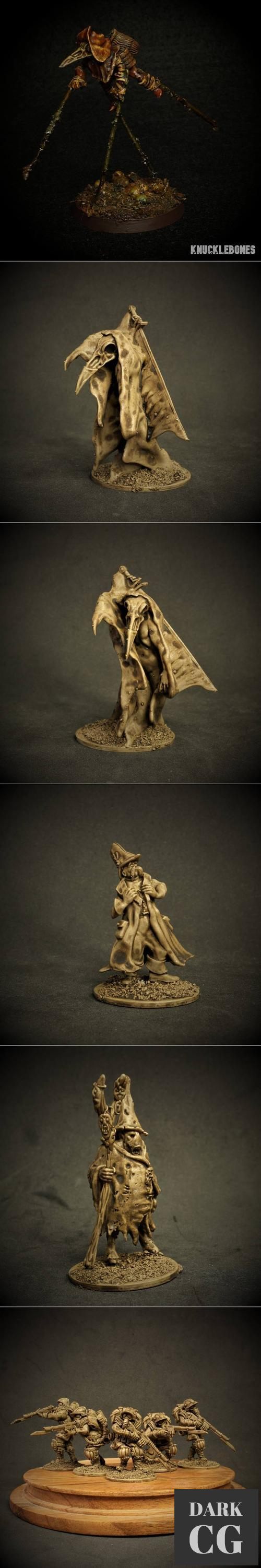 Knucklebones Miniatures September 2021 – 3D Print