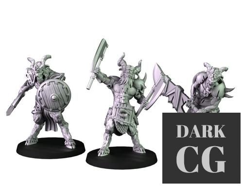 Satyrs – 3D Print