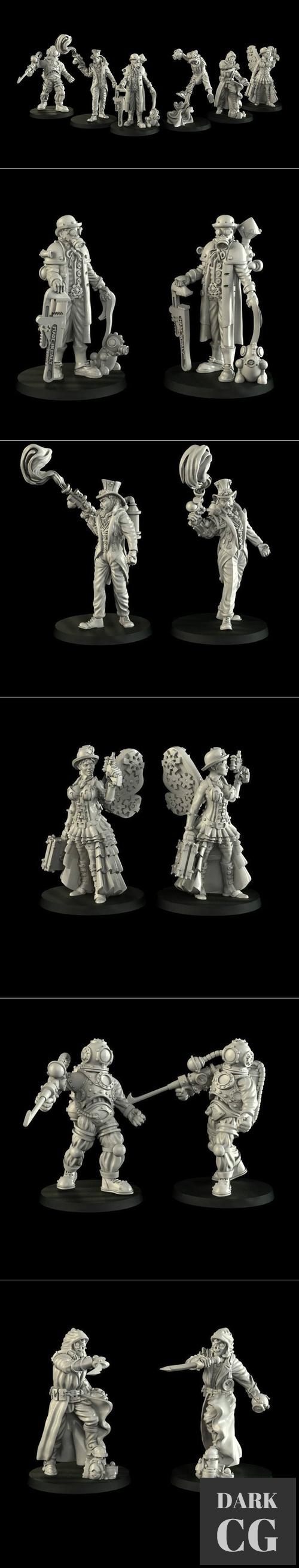 Steam Citizens – 3D Print