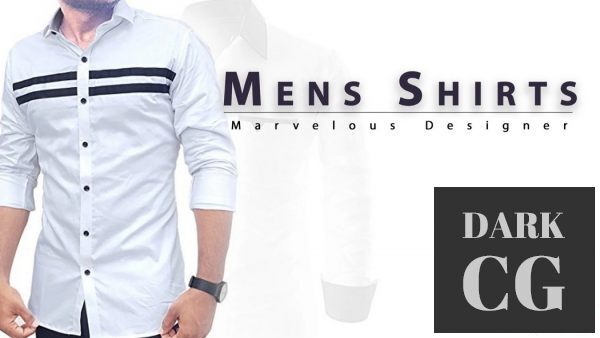 Men s Shirt In Marvelous Designer Tutorial